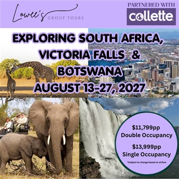 Exploring South Africa, Victoria Falls, & Botswana
